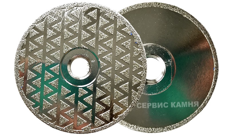 Алмазный диск по мрамору GSK кобра 80х2,3х3,0хМ14 палец Гальв. мульти одностор. (Китай)