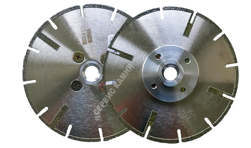 Алмазный диск по мрамору SORMA SELDS 125х2,5х3хМ14 Гальв. с зубом (Италия)