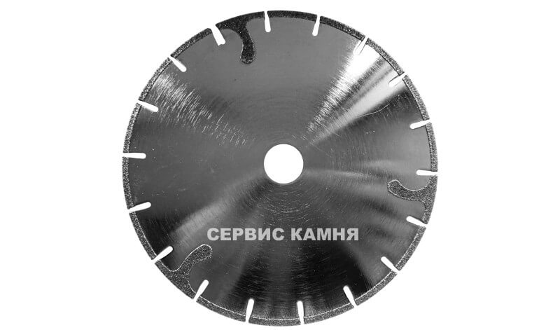 Алмазный диск по мрамору DY 180х2,5х5х22,2 спекание серебряный мрамор (Китай)