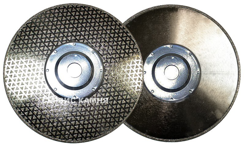Алмазный диск по мрамору DY 230х2,5х5хМ14 (фланец) кобра Гальв. мульти одностор. (Китай)