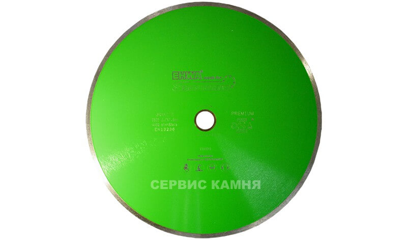 Алмазный диск по граниту EHWA PREMIUM 350x2,3x8x32 сплошной (Корея)