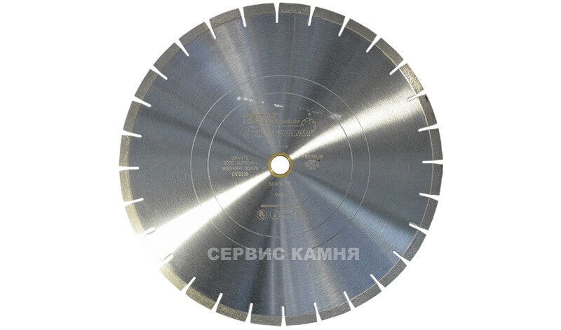 Алмазный диск по граниту EHWA 400x3,8x13x32/25,4 сегментный (Корея)
