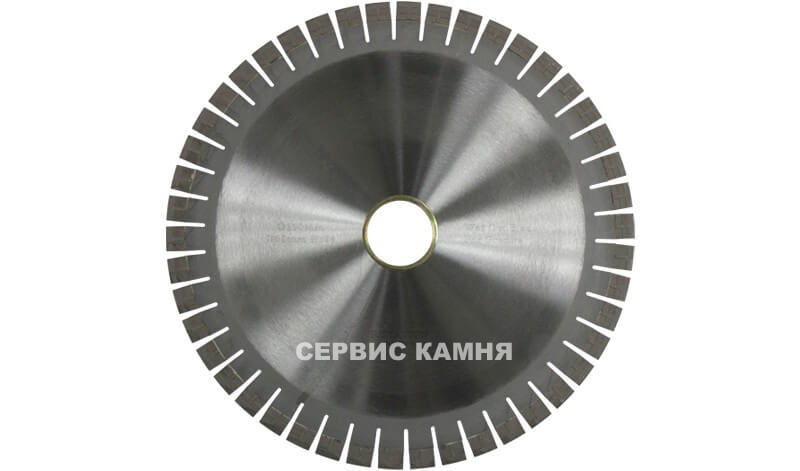 Алмазный диск по граниту ZH 400x4,4x15x60 сегментный с зубом (Китай)