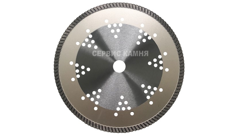 Алмазный диск по граниту KEBOHR PROTECTOR HOLLY 230x2,8x10x22,2 турбо (Германия)