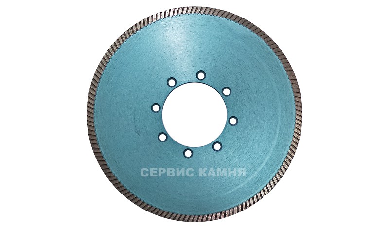 Алмазный диск по граниту ZW 230x2,5x7x69 (сменный фланец) турбо (Китай)
