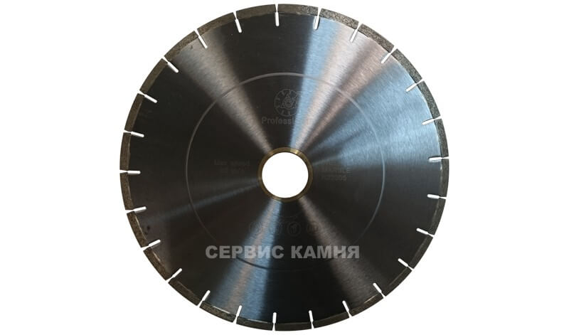 Алмазный диск по мрамору GSK R22306 300х3,1х9х60/50 сегментный (Китай)