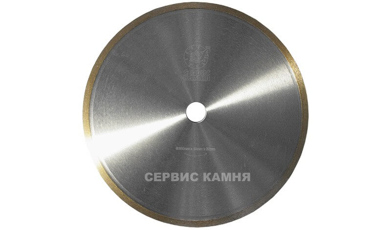 Алмазный диск по мрамору GSK 300х2,3х11х32 сплошной тип В (Китай)
