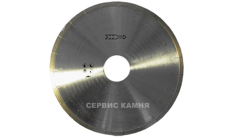 Алмазный диск по мрамору WUXI TS 300х2,2х8х60 сплошной (music) (Китай)