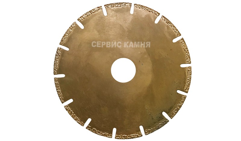 Алмазный диск по мрамору DY 125х2,3х4,0х22,2 серебряный мрамор спекание (Китай)