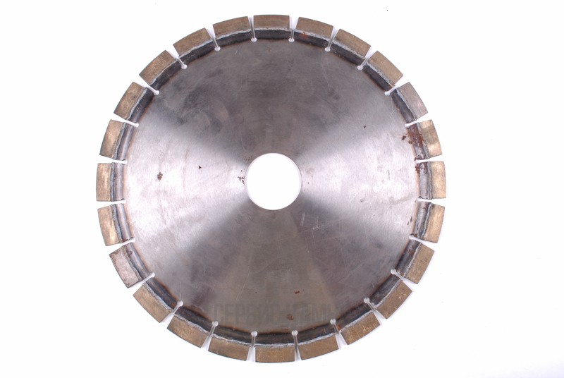 Алмазный диск по мрамору ZHONGHI 350х3,2х8х60 сегментный (Китай)