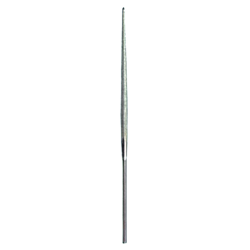 Надфиль Алмазный полукруглый L140х3 с обрезиненной ручкой