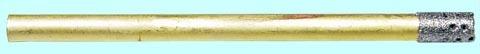 Сверло d 1,9(1,5) трубчатое перфорированное с алмазным напылением АС20 100/80 2-слойное 37818