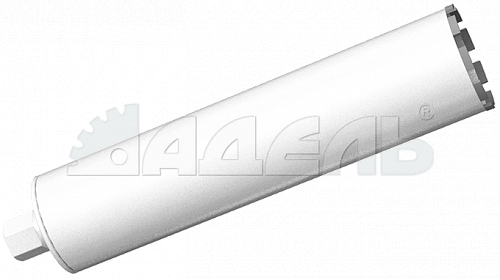 Алмазная коронка Адель сегментная BC H50 ∅58 мм 450 мм
