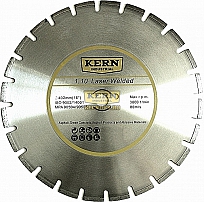 Алмазный диск KERN LASER WELDED "U"-SLOTS серия 1.10 302 мм 12