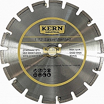 Алмазный диск KERN LASER WELDED WITH PROTECTED TOOTH серия 1.12 302 мм 12