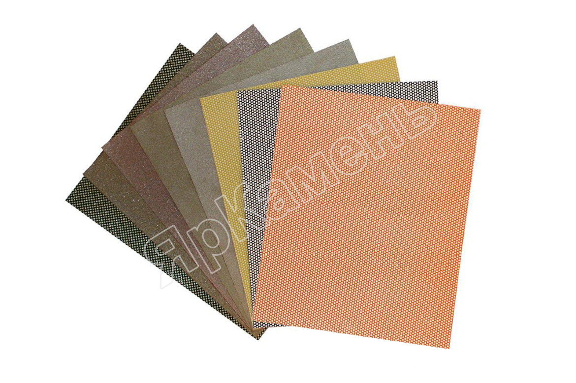 Алмазная наждачная бумага SORMA, 90x75 мм №4, #400, желтый, металл