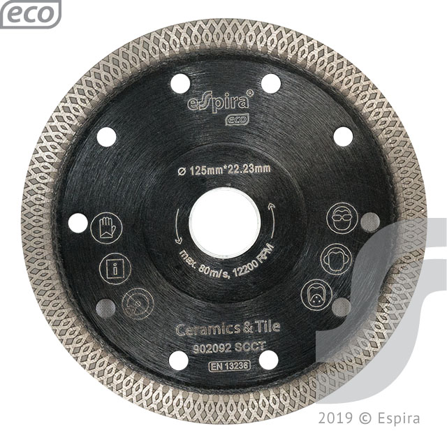 Алмазный диск SCCTE Eco Ø125*22.23 сегм 10*1.5