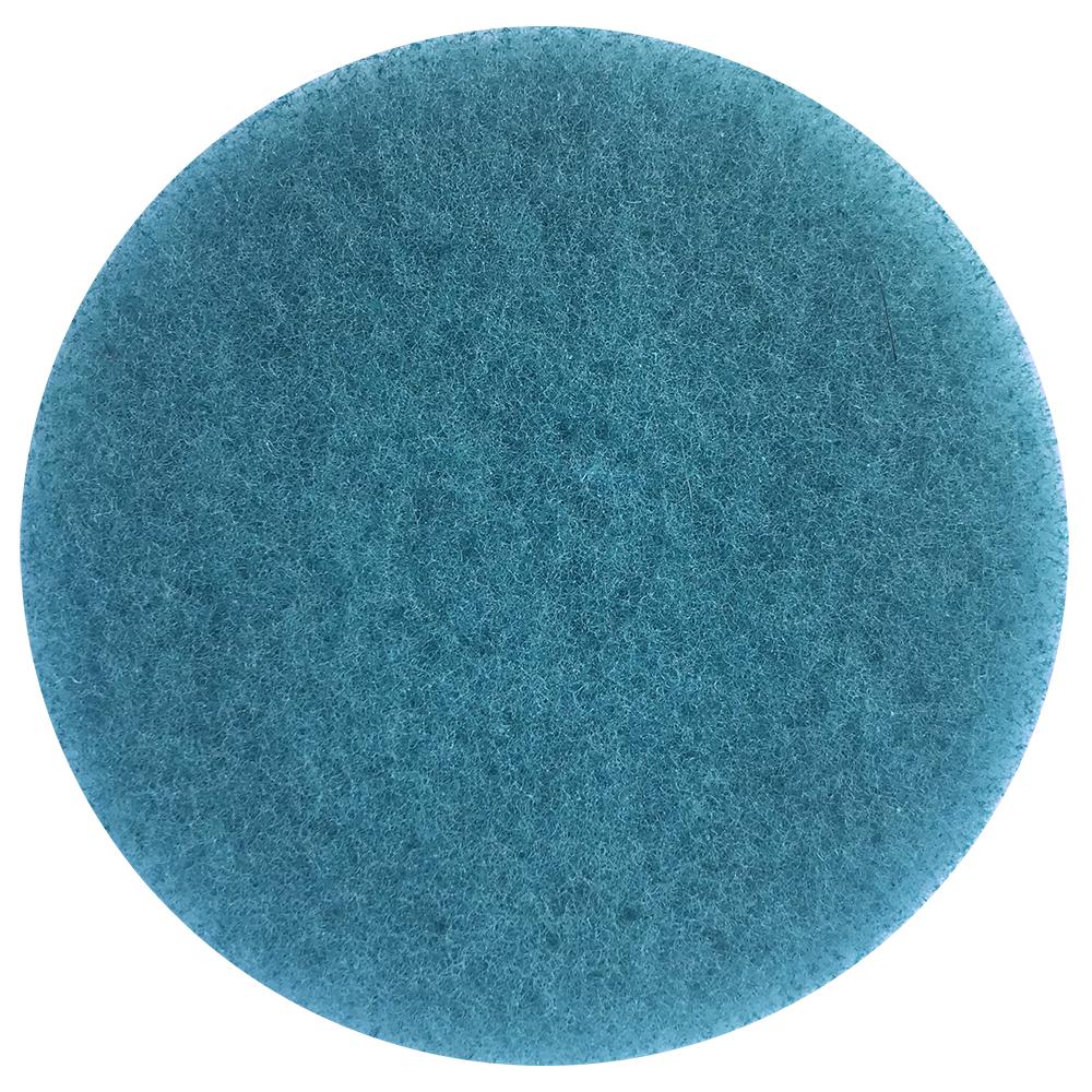 Полиэстровый ПЭД (пад) круглый FIBRATESCO Ø 200 мм (8ʺ), синий