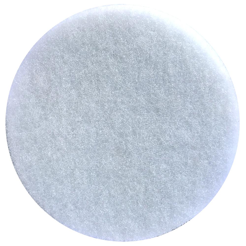 Полиэстровый ПЭД (пад) круглый FIBRATESCO тонкий Ø 305 мм (12ʺ), белый