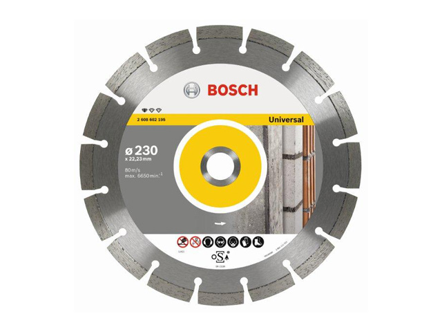 диск алмазный BOSCH BPE 115х22,2х2,0 мм, сегментный